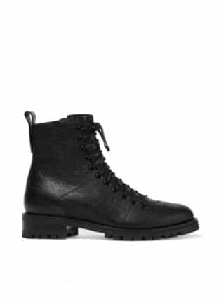Jimmy Choo Cruz Textured Leather Ankle Boots