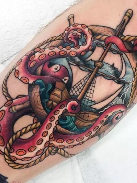 Kraken Tattoo 