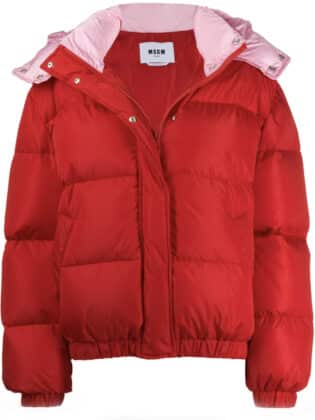 Msgm Cropped Puffer Jacket