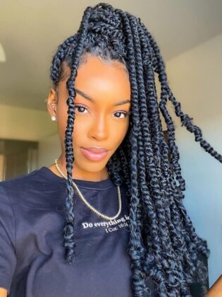 30 Passion Twist Hairstyles You Are Going to Love