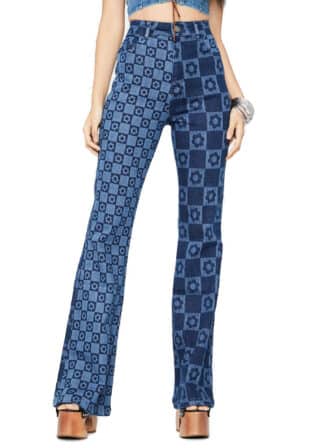 Printed Jeans