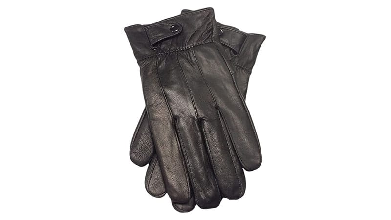 Reed Men's Genuine Leather Warm Lined Driving Gloves