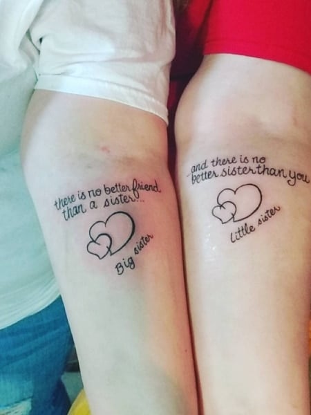 Sibling Quotes Tattoos 