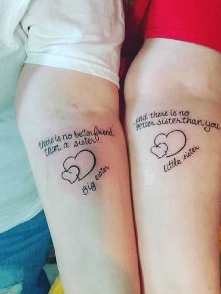 22 Awesome Sibling Tattoos for Brothers and Sisters  TattooBlend