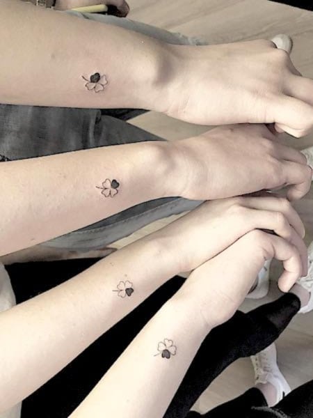 Sibling Tattoos For Four 