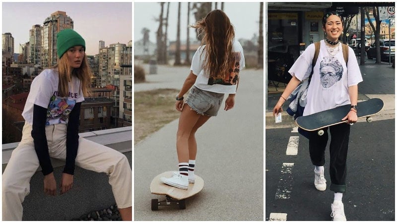 Skater Aesthetic: 10 Skater Girl Outfits That are Cool and Carefree