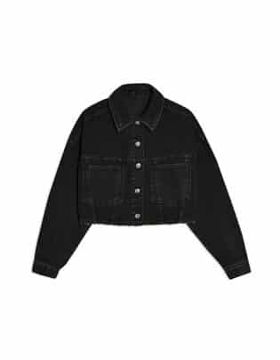 Tilda Crop Denim Jacket Topshop