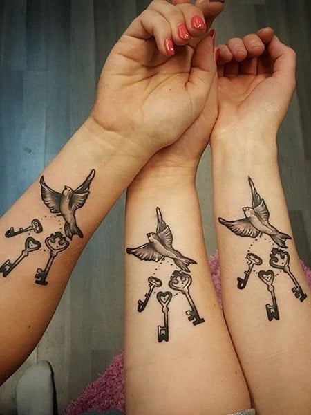 Unique Sibling Tattoos