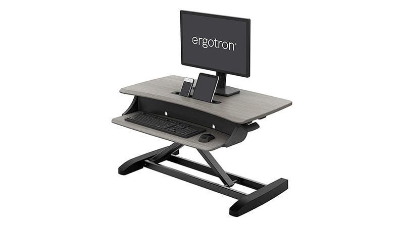 Workfit Z Mini Sit Stand Desk For Tabletops And Home Offices