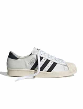 Adidas Originals Premium Superstar 80s Sneakers In White