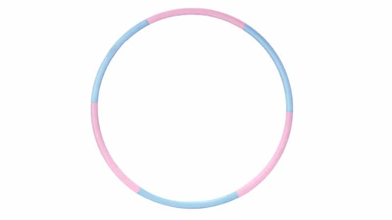 Colorfarm Weighted Fitness Exercise Hoop For Adults & Beginners
