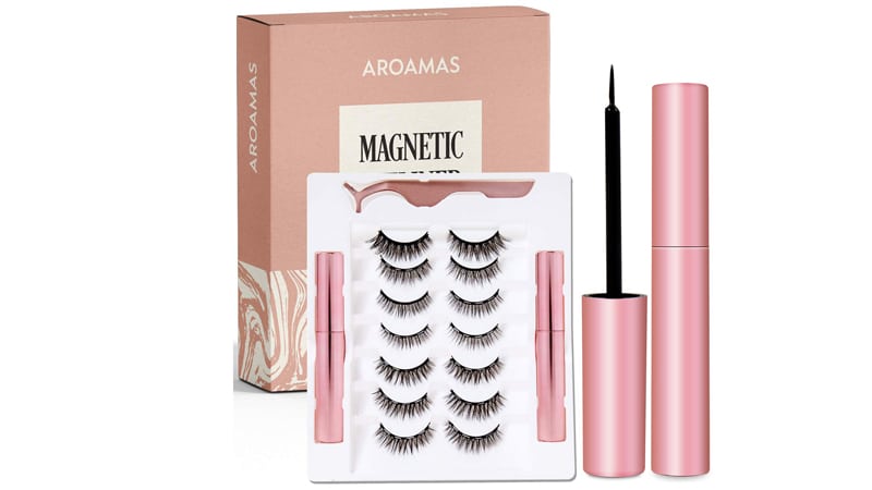 Aroamas Magnetic Eyeliner And Magnetic Eyelash Kit
