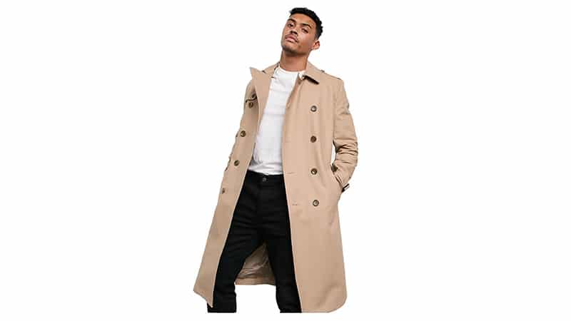 25 Best Men S Trench Coats To Keep You, Mens Khaki Trench Coat With Belt