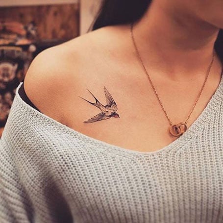 Bird Tattoo For Women