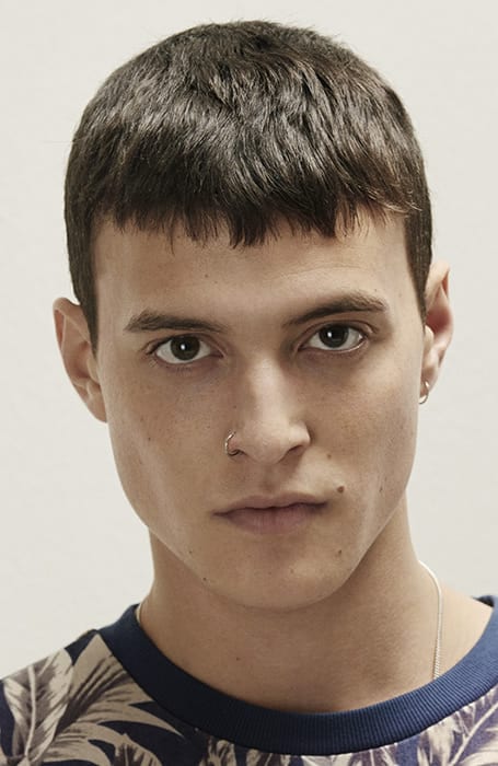 Caesar Haircut + Uneven Fringe