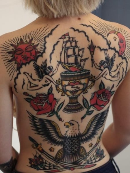 Classic Back Tattoo 