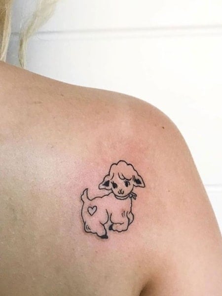 Cute Stick And Poke Tattoo