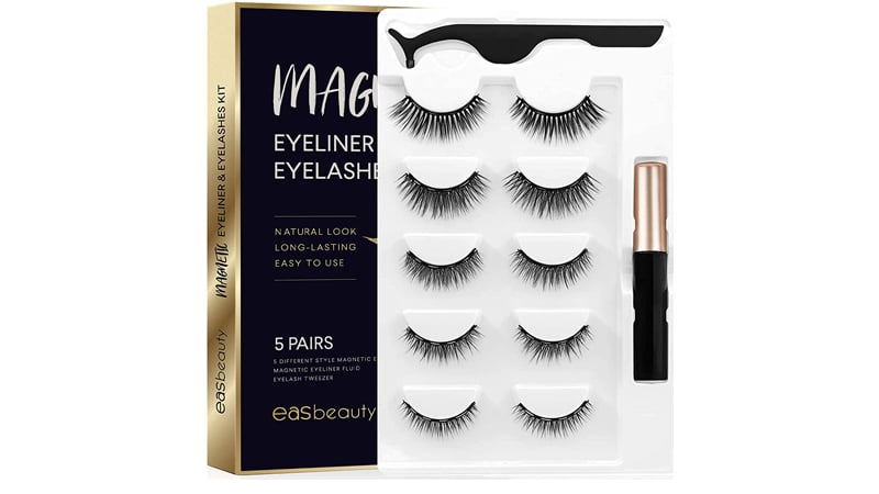 Easbeauty Upgraded Magnetic Eyeliner And Eyelashes Kit