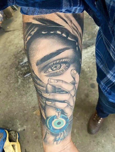 Evil Eye Tattoo