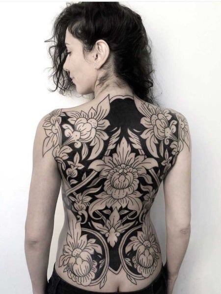 Full Back Tattoo 