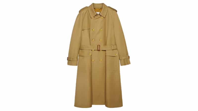25 Best Men S Trench Coats To Keep You, Supreme Plaid Trench Coat Womens Uk