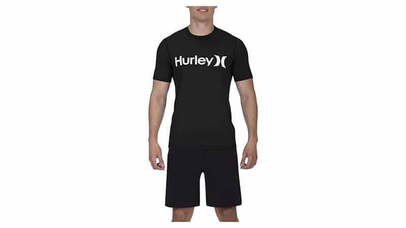 Hurley Men's One And Only Short Sleeve Sun Protection Rashguard
