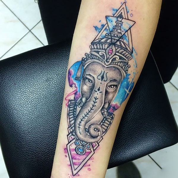 50 Hindu Elephant Tattoos Pictures Illustrations RoyaltyFree Vector  Graphics  Clip Art  iStock