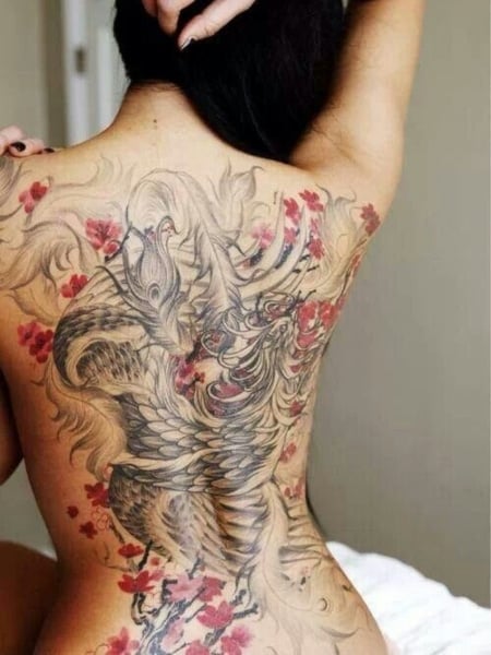 Japanese Back Tattoo 