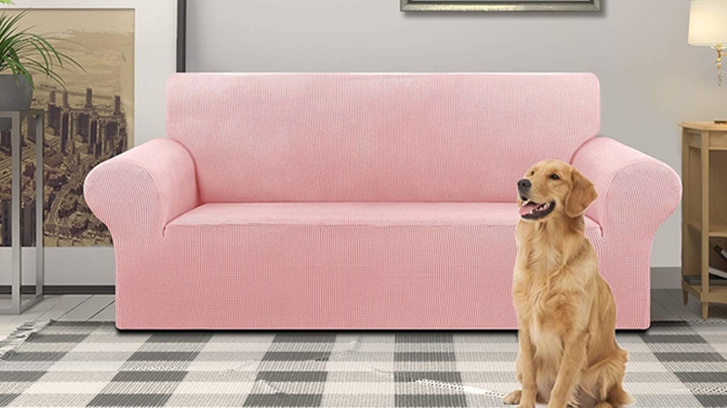 Kekuou Stretch Loveseat Sofa Slipcover