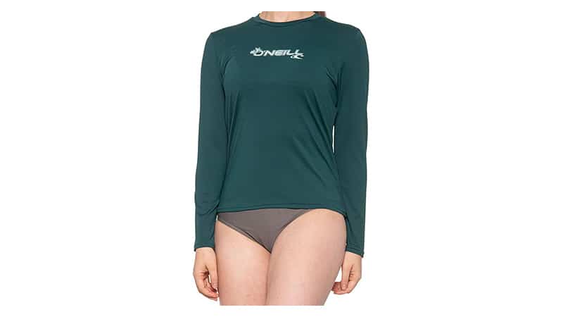 O'neill Women's Basic Skins Upf 50+ Long Sleeve Rash Guard