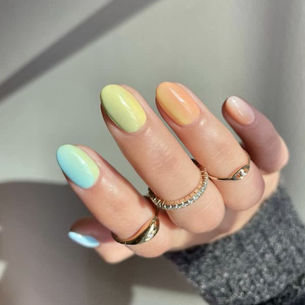 Pretty Pastel Ombre Pretty Nails Amyytran