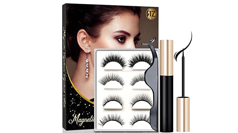 Reazeal Magnetic Eyelashes With Eyeliner
