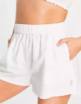 Rhythm Classic Co Ord Beach Shorts In White