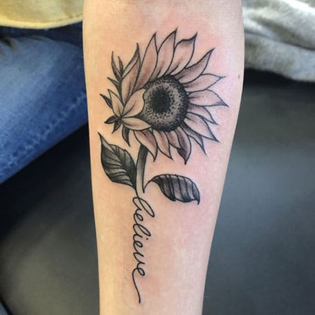 Sunflower Tattoos