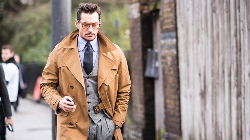 25 Best Men S Trench Coats To Keep You, Mens Red Trench Coat Big And Tall