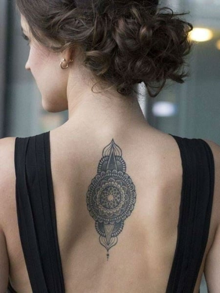 Upper Back Tattoo 