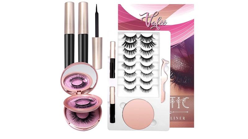 Vafee Magnetic Eyelashes With Eyeliner