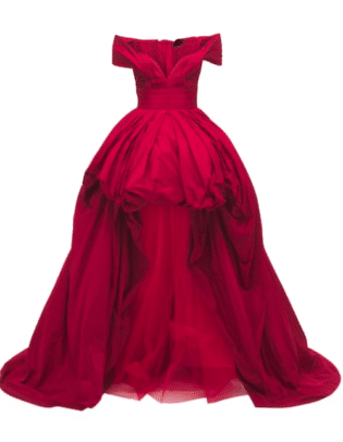 Zuhair Murad Taffetà Off The Shoulder Gown
