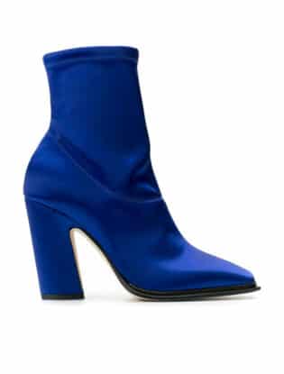 Blue Ankle Boots