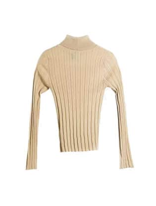 Cream Turtlenecks