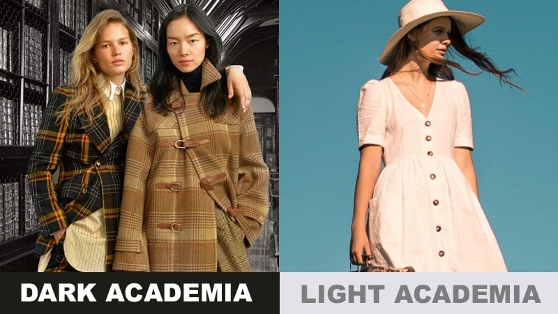Dark Academia Light Academia