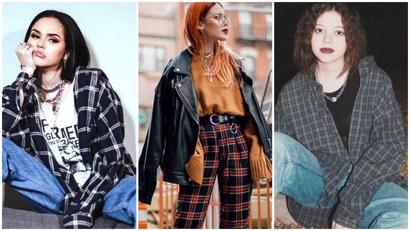 Flannel Original Indie Aesthetic Outfits