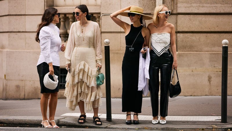 Haute Couture Fashion Week Street Style 2021