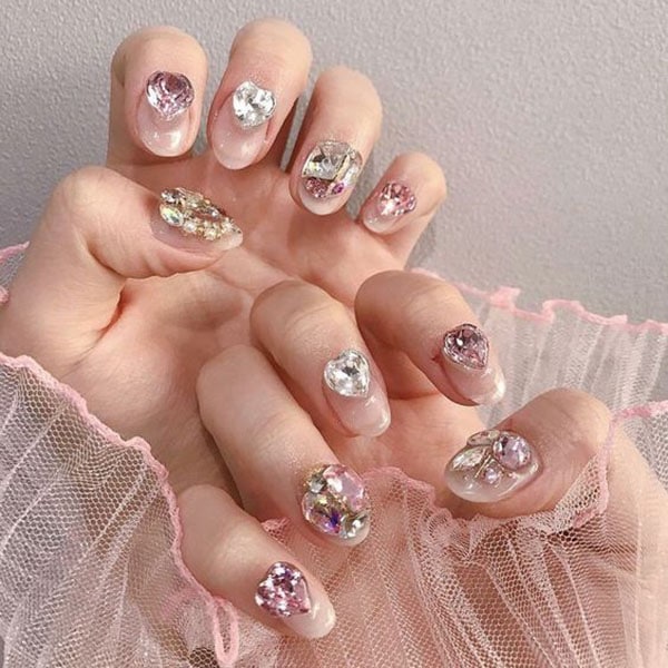 Nail Art Bling 75 AMAZING Designs You Can Try NOW!