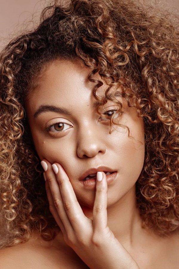 Light Brown Curly Hair