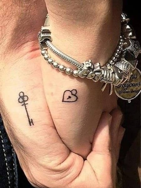 Matching Couple Tattoo