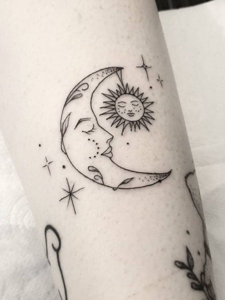 Moon Tattoo 
