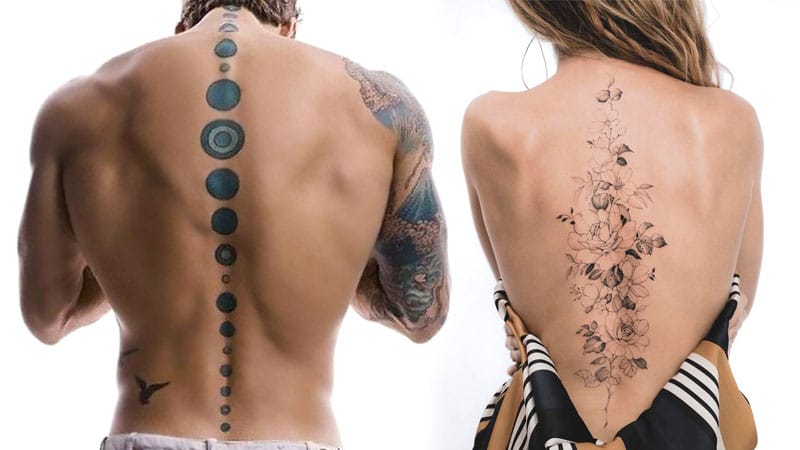 Cool spine tattoo ideas