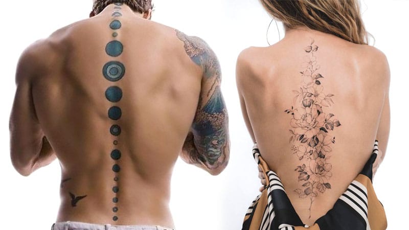 22 Beautiful Spine Tattoos For Women  Body Artifact