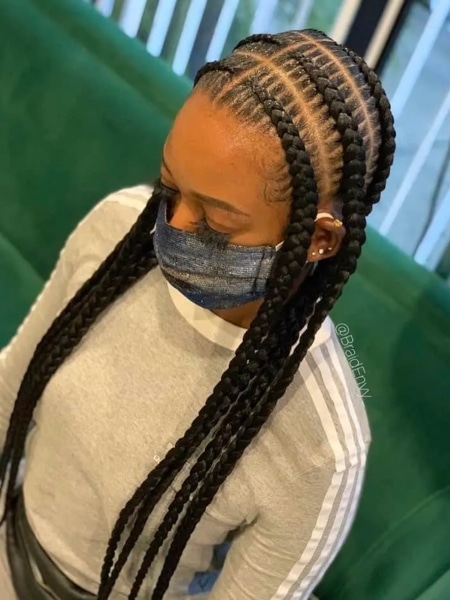 Three Layer Pop Smoke Braids